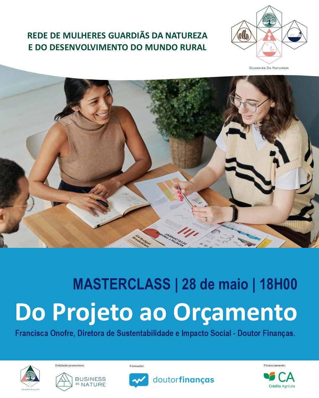 MASTERCLASS “Do projeto ao Orçamento” (28/05 às 18h00)