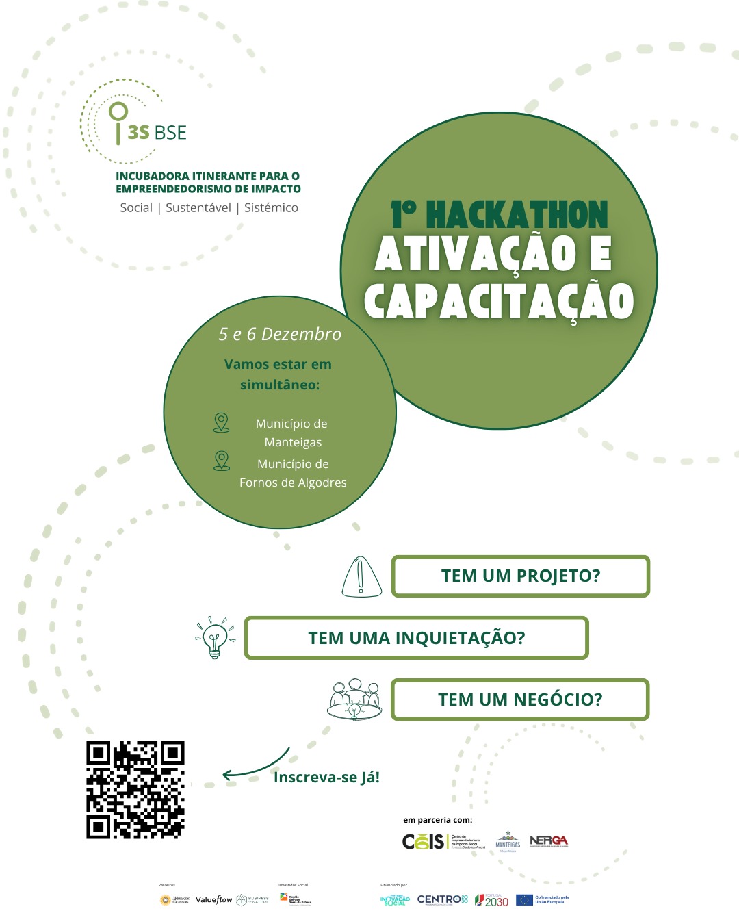 1º Hacktaton I3S BSE | Manteigas | 5 e 6 de dezembro